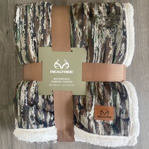Realtree Sherpa Throw